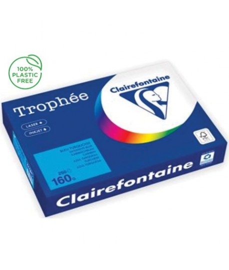 CARTA TROPHEE 160G A3 TURCHESE 1015 250F