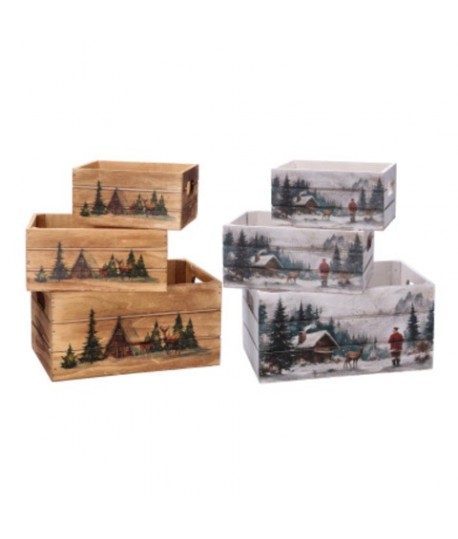 CASSETTE LEGNO DEC.AS.3PZ 116913 CM16/26