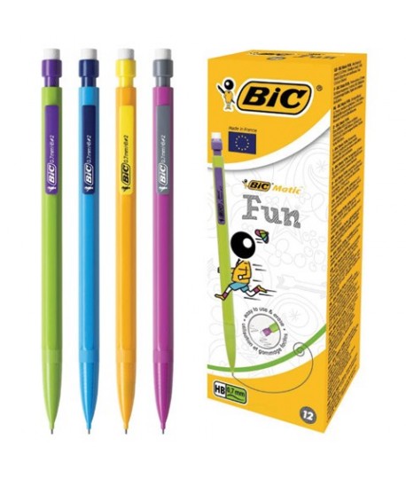 PORTAMINE BIC MATIC 07 FUN 12PX COMBOS