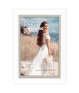 CORNICE CD568 SION 15*20 BIANCO/GRIGIA