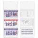 CALENDARIO TRITTICO 31X86 SPIRAL PA510BL