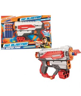 SUPERTOYS 12137 PISTOLA AIRBLASTER+12 C.