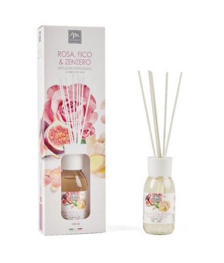 DIFFUSORE ESSENZE 125ML FICO-ROSA-ZENZER