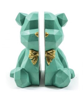FERMALIBRI ORSO VERDE 18X14X20H 36793