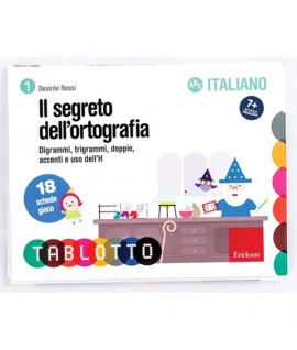 ERICKSON SCHEDE X TABLOTTO ORTOGRAFIA