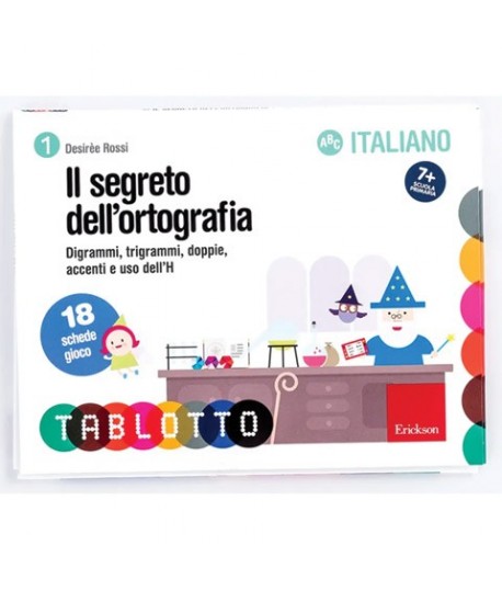 ERICKSON SCHEDE X TABLOTTO ORTOGRAFIA