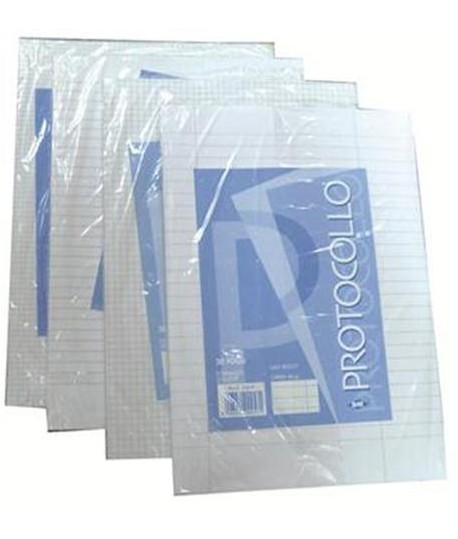 CARTA PROTOCOLLO 60G USO BOLLO 20FF