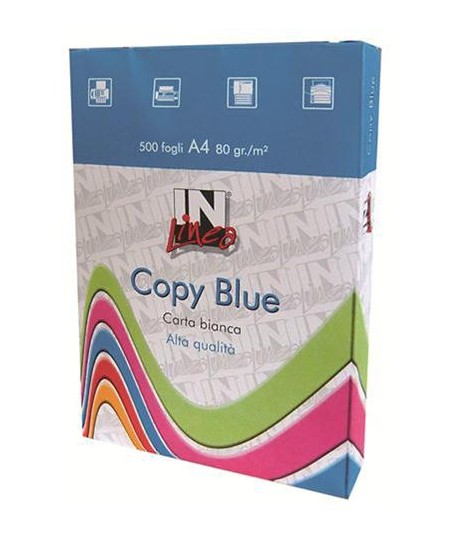 CARTA FOTOC INLINEA COPYBLU 80G A4 500FF