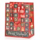 SHOPPER STAR ADVENT BAGS 18X10X23 23757