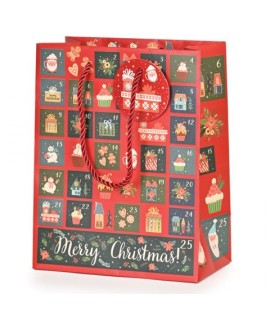 SHOPPER STAR ADVENT BAGS 26X12X32 23758