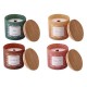 CANDELA PROF.+VASO VETRO 101788 D8 H.8