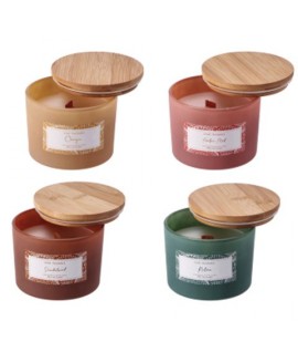 CANDELA PROF.+VASO VETRO 101790 D11 H.8