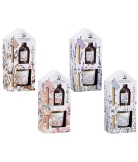 KIT DIFFUSORE FRAGR.100ML 114054+CANDELA