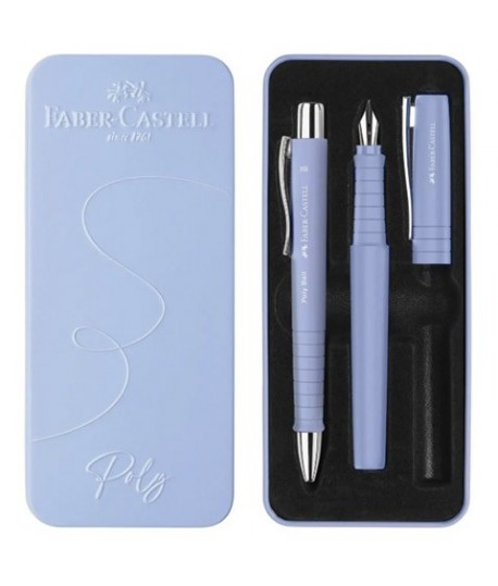 SET STILO+SFERA FABER POLYBALL PALE IRIS