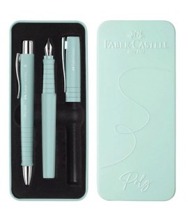 SET STILO+SFERA FABER POLYBALL CARIBIBLU