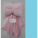 COCCARDA NASCITA PAPILLON 46 AZZURRO