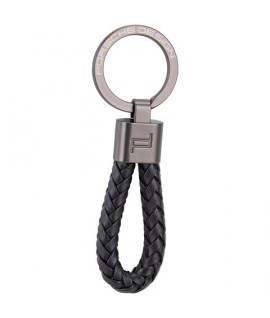 PORSCHE P/CHIAVI KEYRING LEATHER CORD
