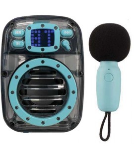 ALTOPARLANTE KARAOKE BLU JD8000B