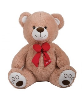 DE.CAR 29228 ORSO BEIGE SEDUTO H.55