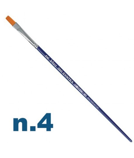 PENNELLO LEBEZ SYNTEX N.4 PIATTO 12PZ