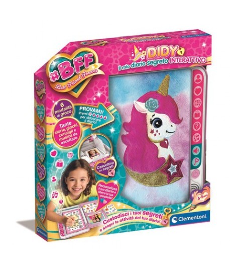 CLEMENTONI 16681 BFF DIDY DIARY INTERACT
