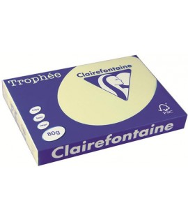 CARTA TROPHEE 80G A3 CANARINO 1884 500FF