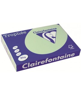 CARTA TROPHEE 80G A3 VERDE 1882 500FF