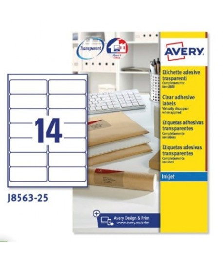 ETICHETTE AVERY J8563 99X38 25FF