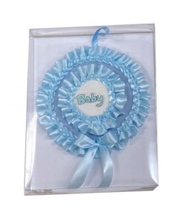 COCCARDA NASCITA F30 AZZURRO