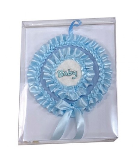 COCCARDA NASCITA F30 AZZURRO