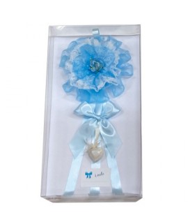 COCCARDA NASCITA 692 AZZURRO