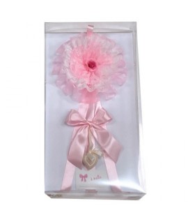 COCCARDA NASCITA 692 ROSA