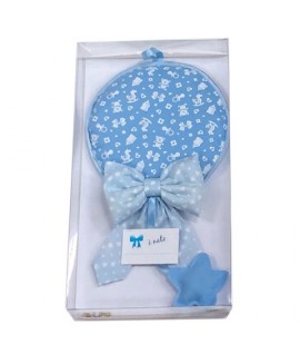 FIOCCO NASCITA PALLONCINO 942 AZZURRO