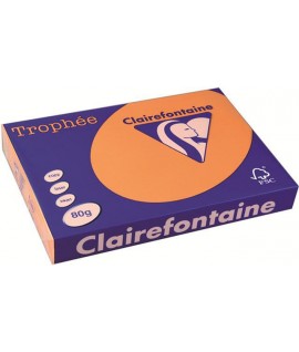 CARTA TROPHEE 80G A3 ARANCIO 1880 500FF