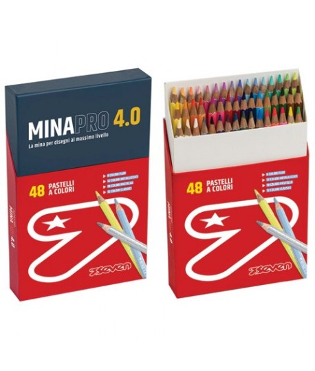 PASTELLI MINAPRO 4.0 VERT. MIX SC.48 PZ