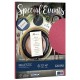CARTA SPEC EVENTS 250G A4 ROSSO MET 10F