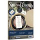 CARTA SPEC EVENTS 250G A4 SABBIA MET 10F