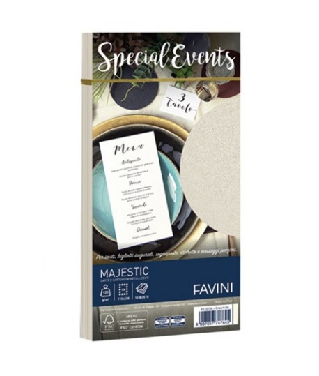 BUSTE SPEC EVENTS 120G 11X22 CREMA 10PZ