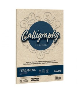 CARTA FAVINI PERGAMENA 90G A4 SABBIA 50F