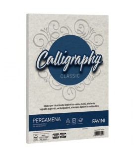 CARTA FAVINI PERGAMENA 90G A4 PERLA 50FF