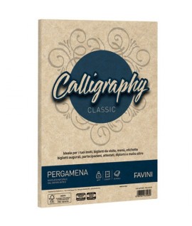 CARTA FAVINI PERGAMENA 90G A4 NOCCIOLA