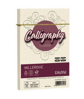 BUSTA FAVINI MILLERIG 12X18 AVORIO 25PZ