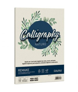 CARTA FAVINI REMAKE 120G A4 PERLA 50F