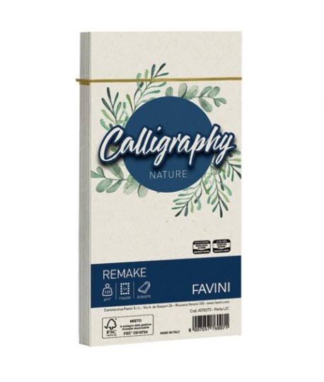 BUSTA FAVINI REMAKE 11*22 PERLA 25P