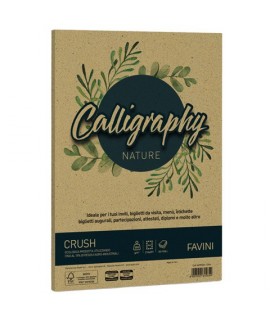 CARTA FAVINI NATURE 250G A4 OLIVA 50F