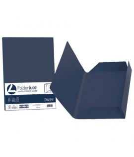 CARTELLA 3 LEMBI FAVINI BLU COB. 25PZ
