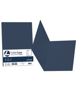 CARTELLA SIMPLEX FAVINI BLU COB. 50PZ