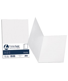 CARTELLA SIMPLEX FAVINI BIANCO 50PZ