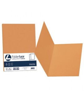 CARTELLA SIMPLEX FAVINI ARANCIO 50PZ