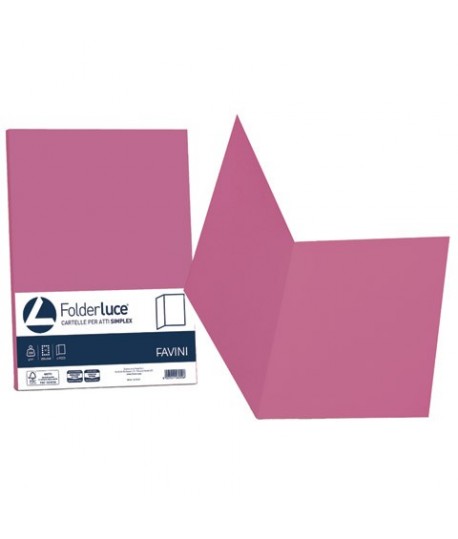CARTELLA SIMPLEX FAVINI FUCSIA 50PZ